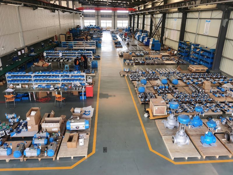 Shanghai Jianggong Valve Manufacturing Co., Ltd. 제조업체의 생산 라인
