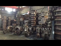 물, 증기 및 기름 사용을위한 주철 WCB 트리플 오프셋 플랜지 나비 밸브