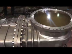 유연 철 융통형 플랜지형 EPDM 고무 배열 나비 밸브