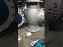 WCB 플랜지 스윙 플랩 체크 밸브