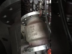 수직형 DRVZ 슬린트 체크 밸브 주사철 스테인레스 스틸