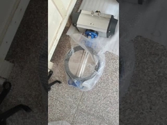 스테인리스 스틸 웨이퍼 타입 나비 밸브, PTFE 가루와 공기 액추에터